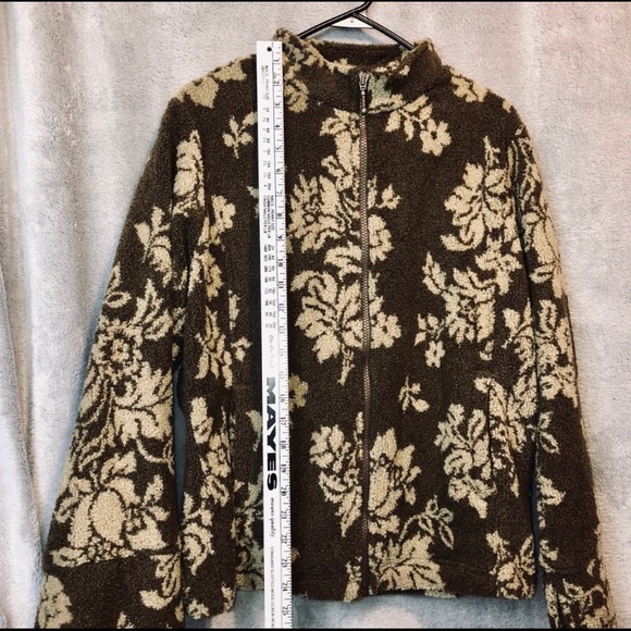 Fleece Jacket Medium Straight Down ~ New! - Picture 5 of 9